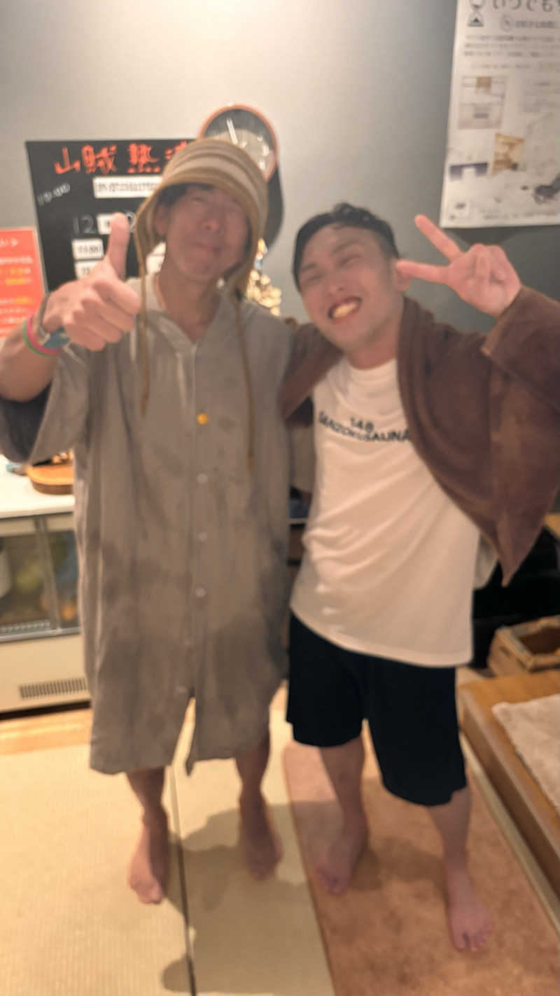 おかやんさんの山賊サウナのサ活写真