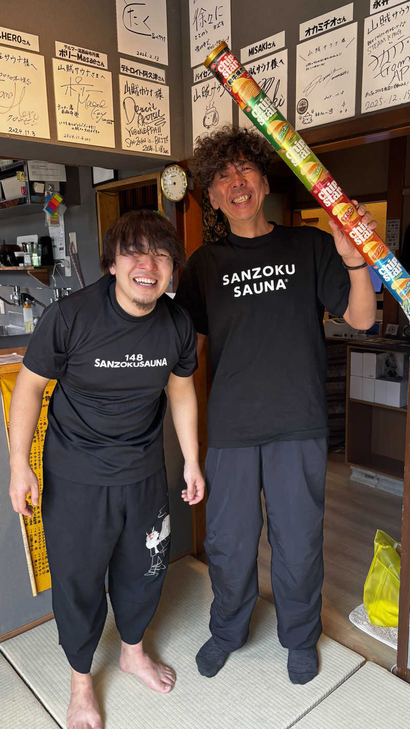 おかやんさんの山賊サウナのサ活写真