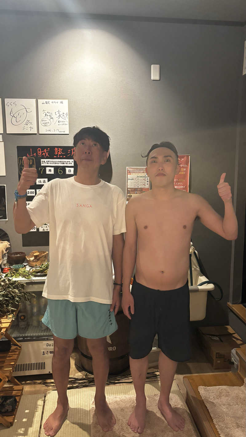 おかやんさんの山賊サウナのサ活写真