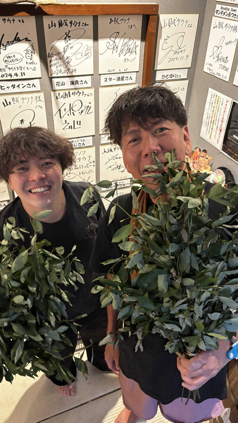 おかやんさんの山賊サウナのサ活写真