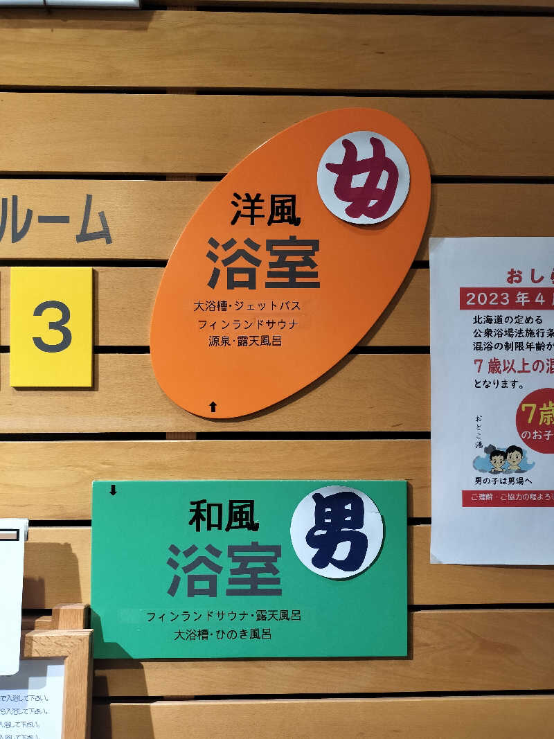 ぺろ👨🏻‍🦲裏神さんの黒松内温泉ぶなの森のサ活写真