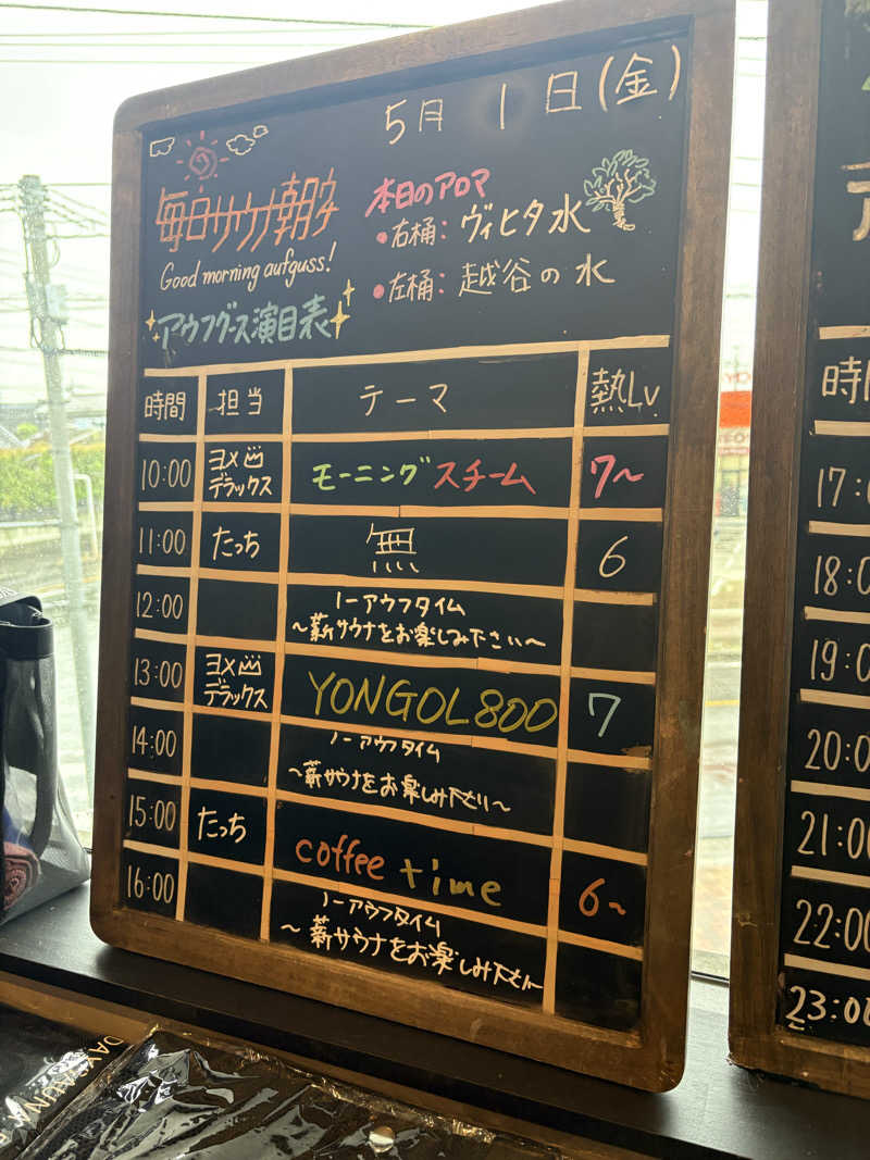 kazzyさんの毎日サウナ 越谷店のサ活写真