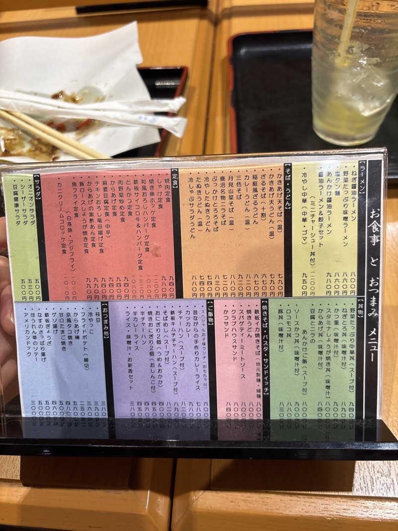 まー熊さんのスーパー銭湯コール宝木之湯のサ活写真