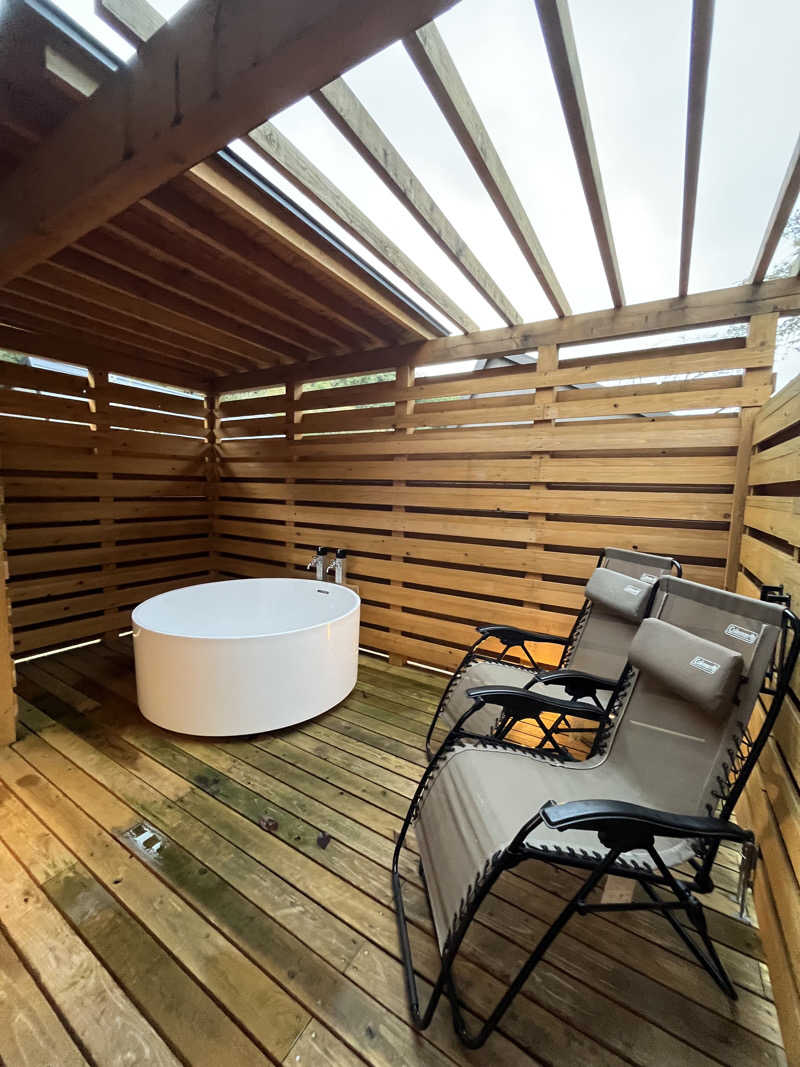 濱のサウナーさんのサウナグランピングキャビン(エンゼルフォレスト白河高原のサ活写真