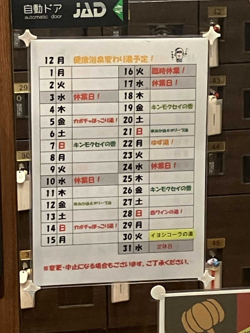 Supersonic2021さんの健康浴泉のサ活写真