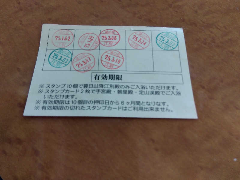 まっちゃんさんの湯の花江別殿のサ活写真