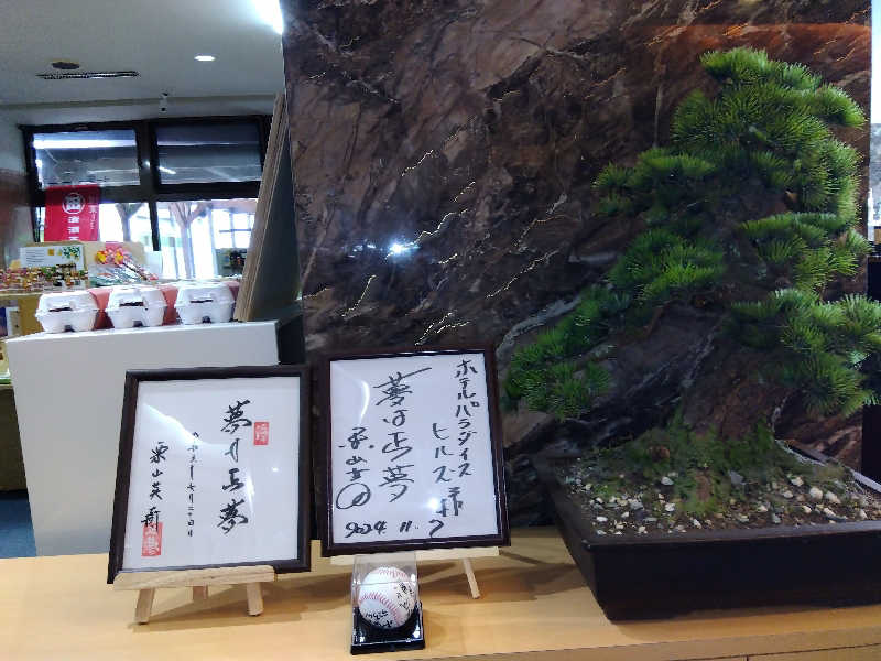 まっちゃんさんのくりやま温泉 ホテルパラダイスヒルズのサ活写真