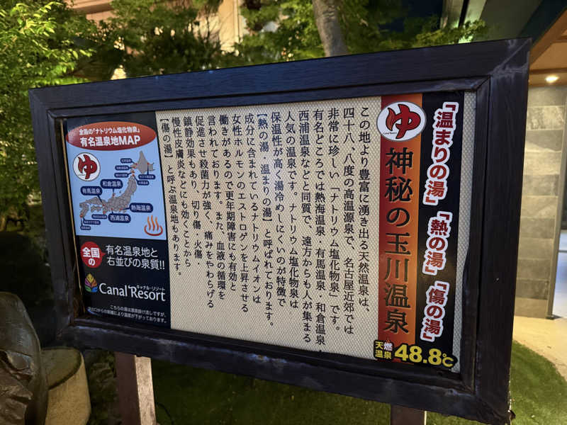 ちっちーさんのキャナルリゾートのサ活写真