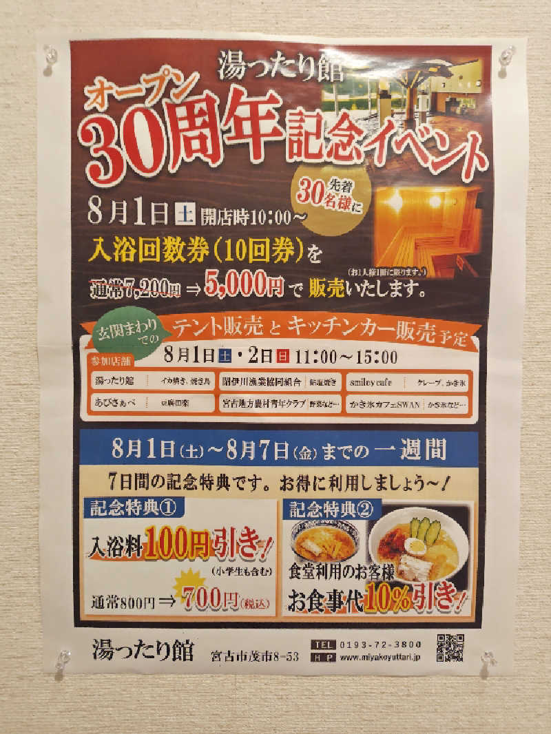 hiroさんの湯ったり館のサ活写真