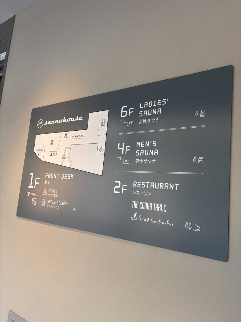 ゆみログさんのsaunahouseのサ活写真