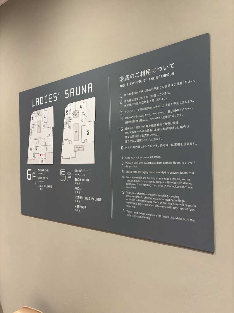 ゆみログさんのsaunahouseのサ活写真