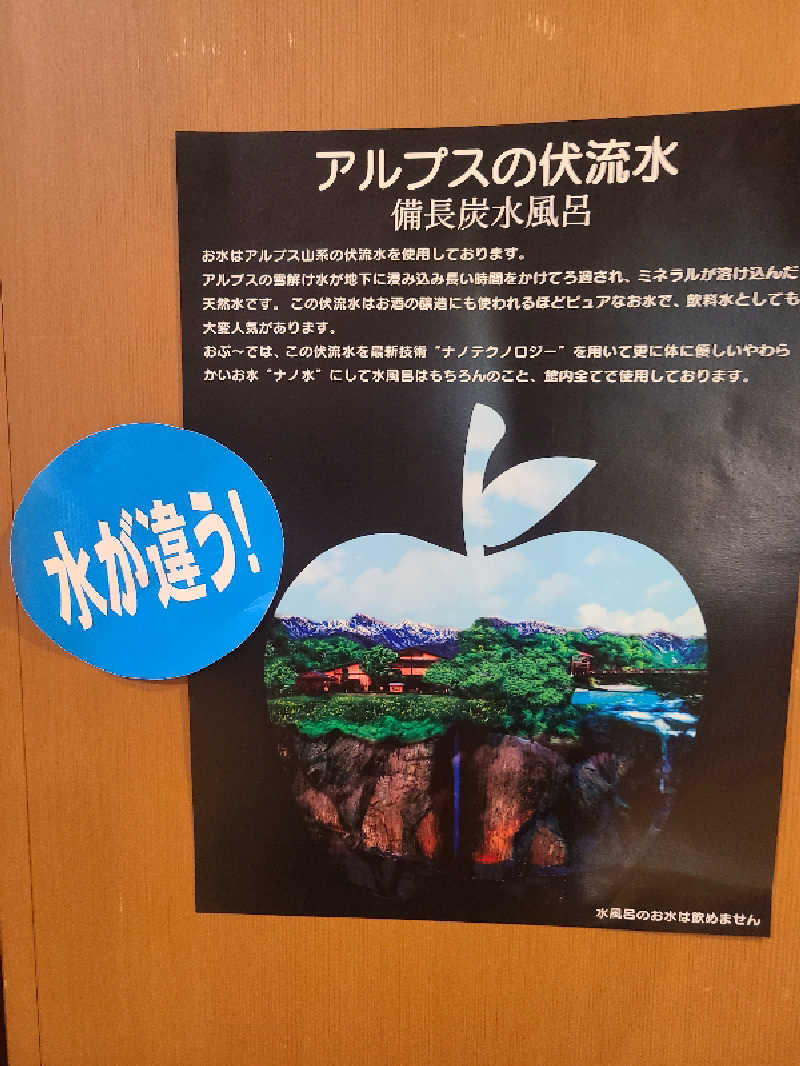 ふみおさんの林檎の湯屋 おぶ～のサ活写真