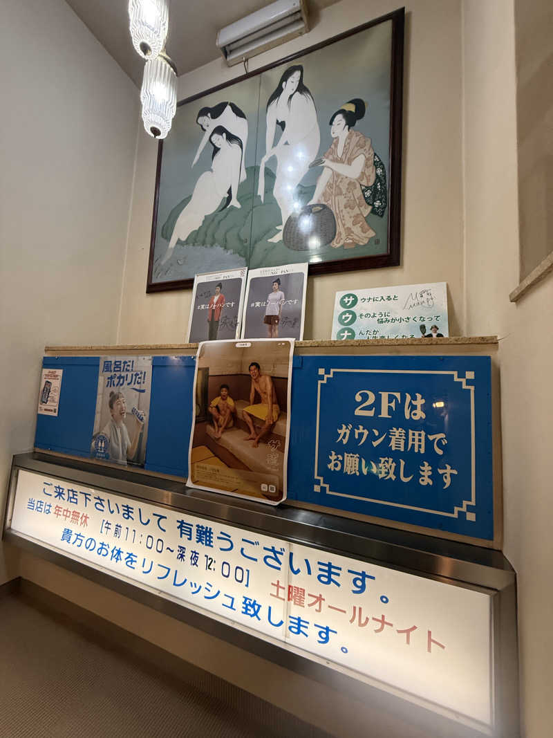 ガンダムさんの大垣サウナのサ活写真