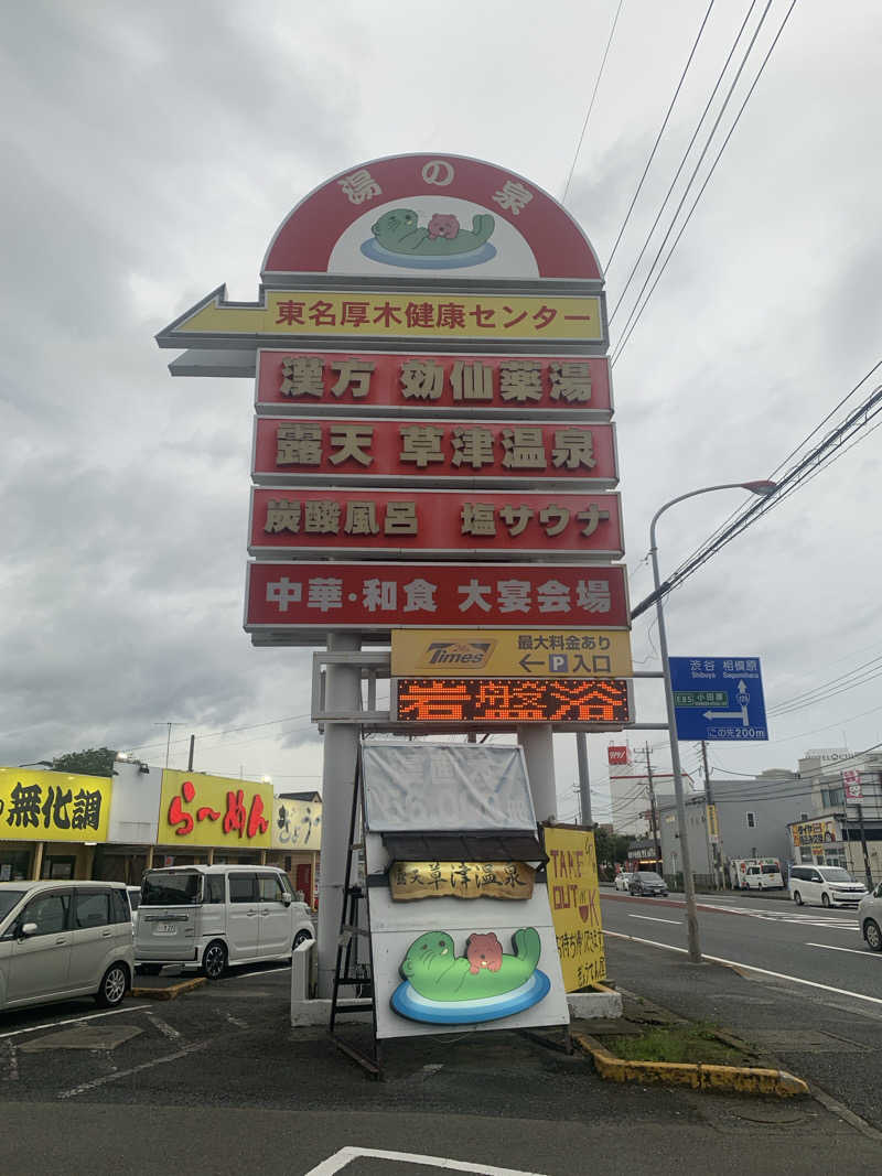 そこらのサおじさんの湯の泉 東名厚木健康センターのサ活写真