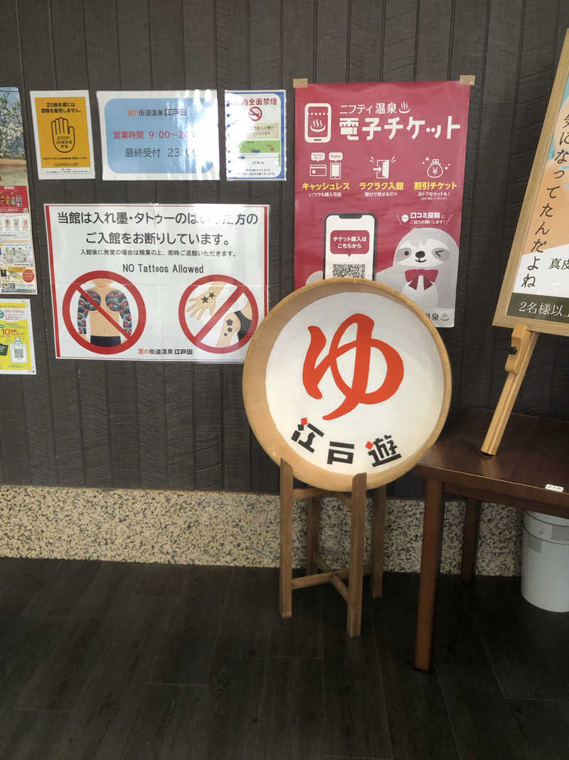 勝利さんの宮の街道温泉 江戸遊のサ活写真
