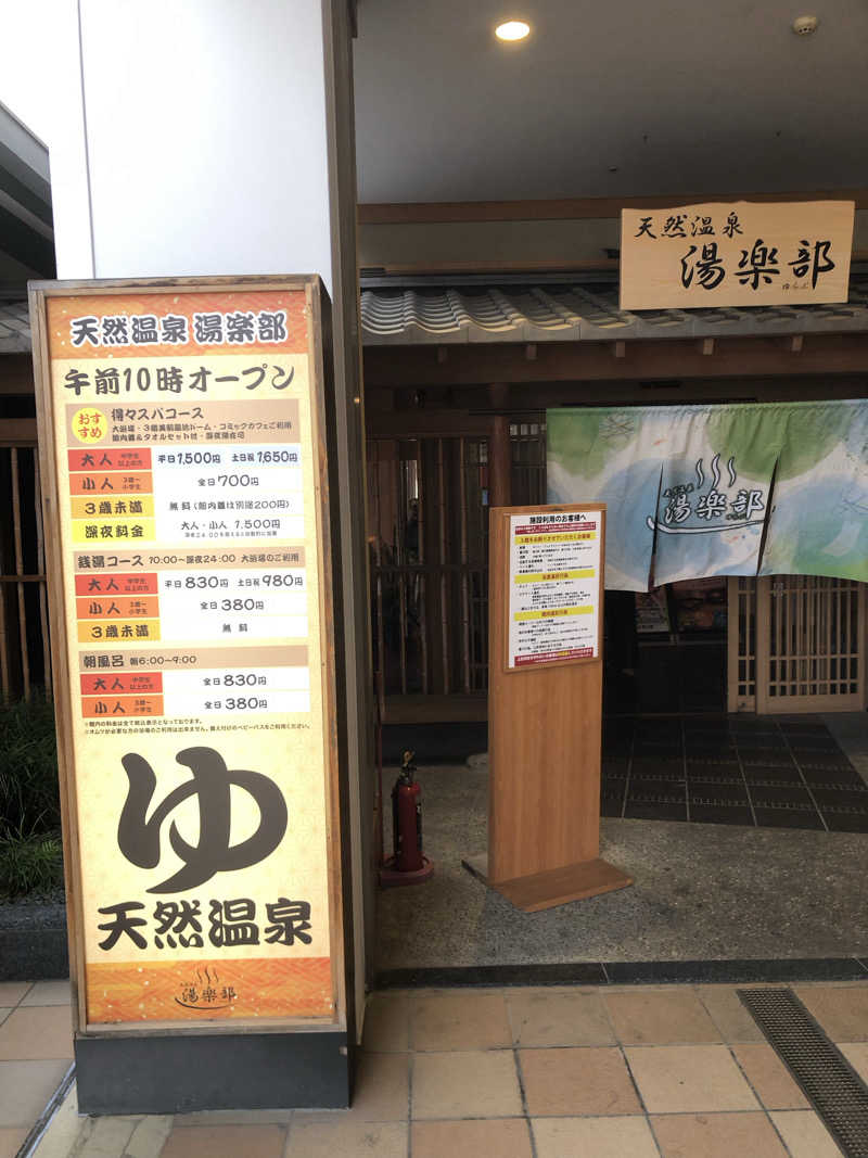 勝利さんの天然温泉 湯楽部太田店のサ活写真