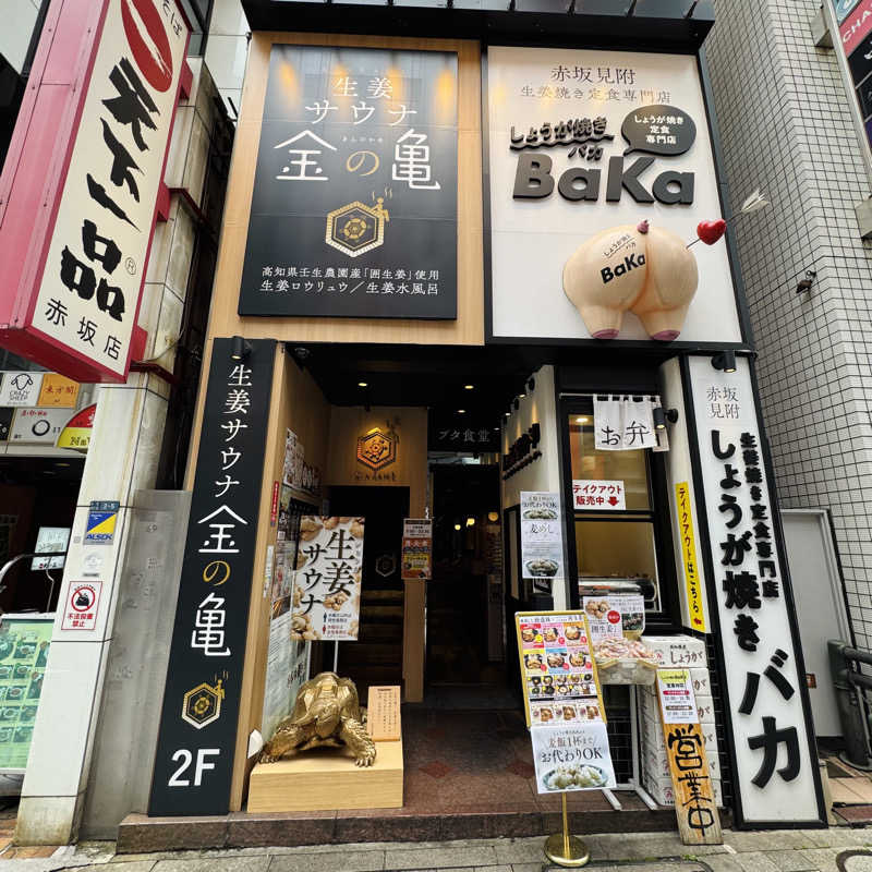 ttnu5206さんの生姜サウナ 金の亀のサ活写真