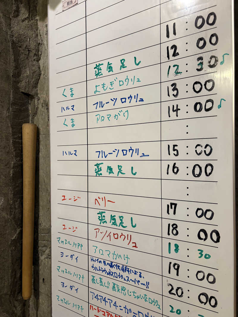 もこせさんのサウナヘヴン草加のサ活写真