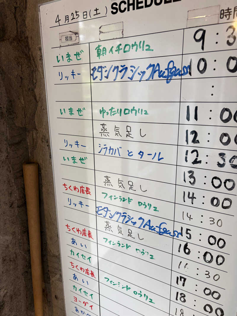 もこせさんのサウナヘヴン草加のサ活写真