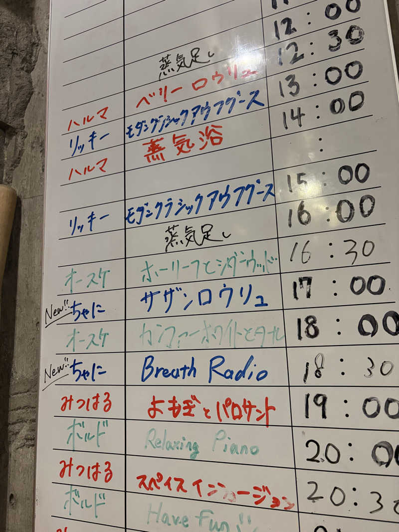 もこせさんのサウナヘヴン草加のサ活写真