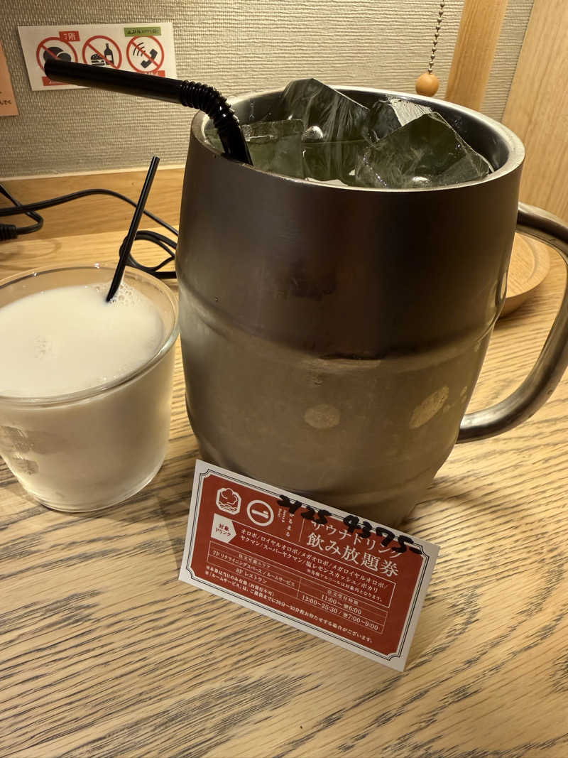 伊達しょーさんのサウナ&ホテル かるまる池袋のサ活写真