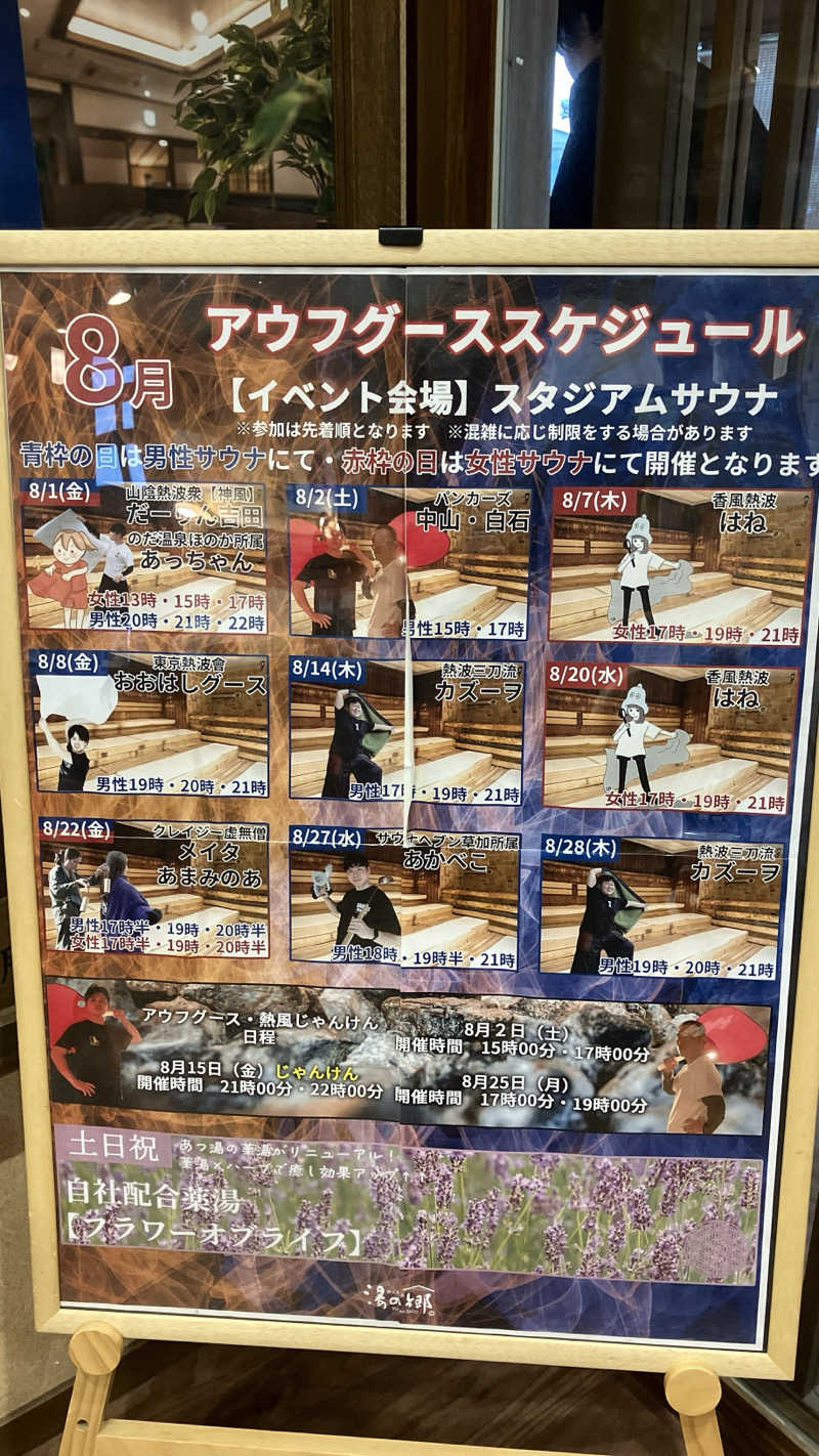 場地Kさんの野天風呂 湯の郷のサ活写真