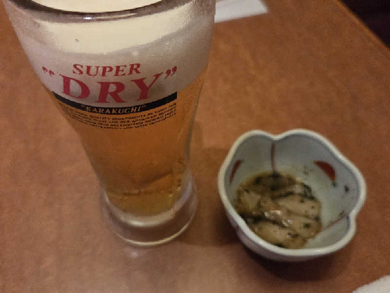 生ビール中