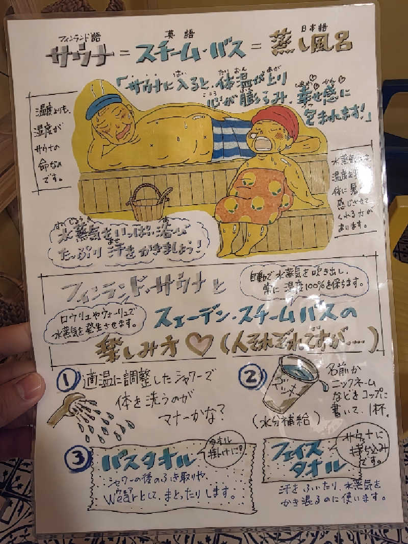 湯煙漱石の｢蒸されて候｣さんのサウナカフェumikkoのサ活写真
