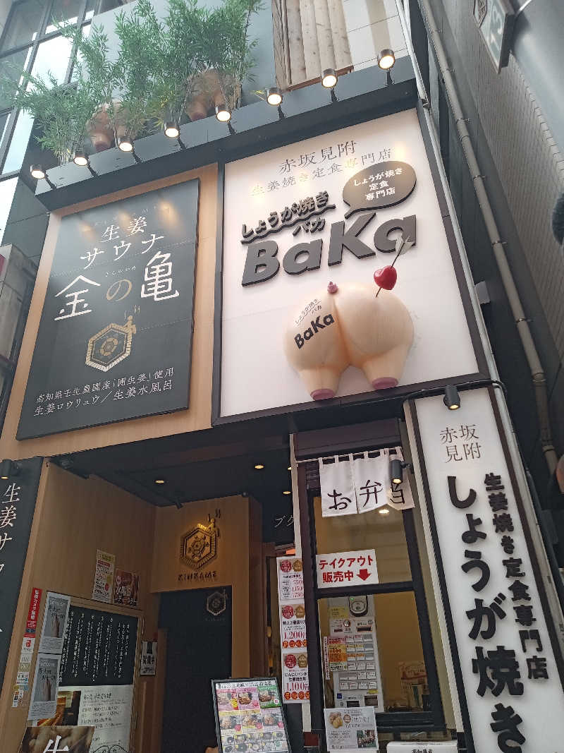 みすりさんさんの生姜サウナ 金の亀のサ活写真