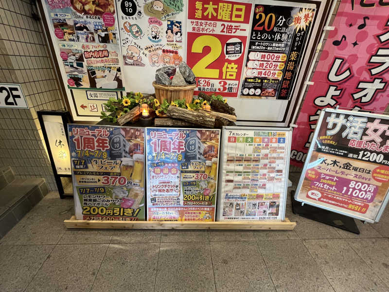 ナさんの薬湯市原店のサ活写真