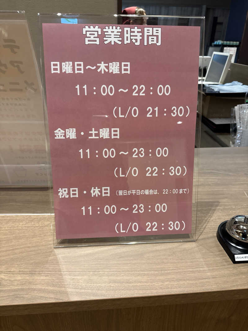 よーくんさんの天然温泉 ホテルこまちのサ活写真