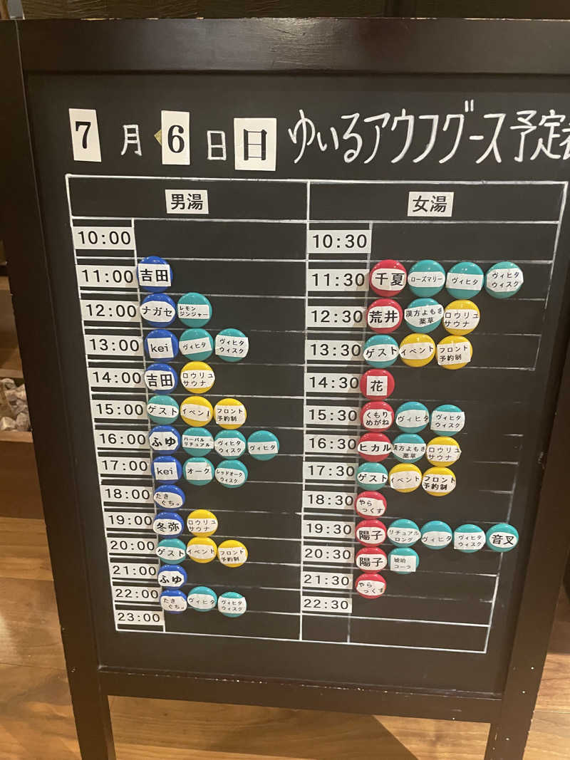 もりさんの朝日湯源泉ゆいるのサ活写真