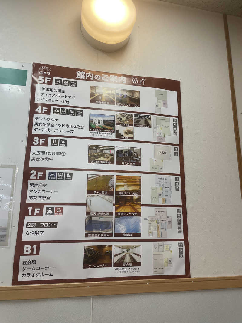 もりさんの湯乃泉 東名厚木健康センターのサ活写真