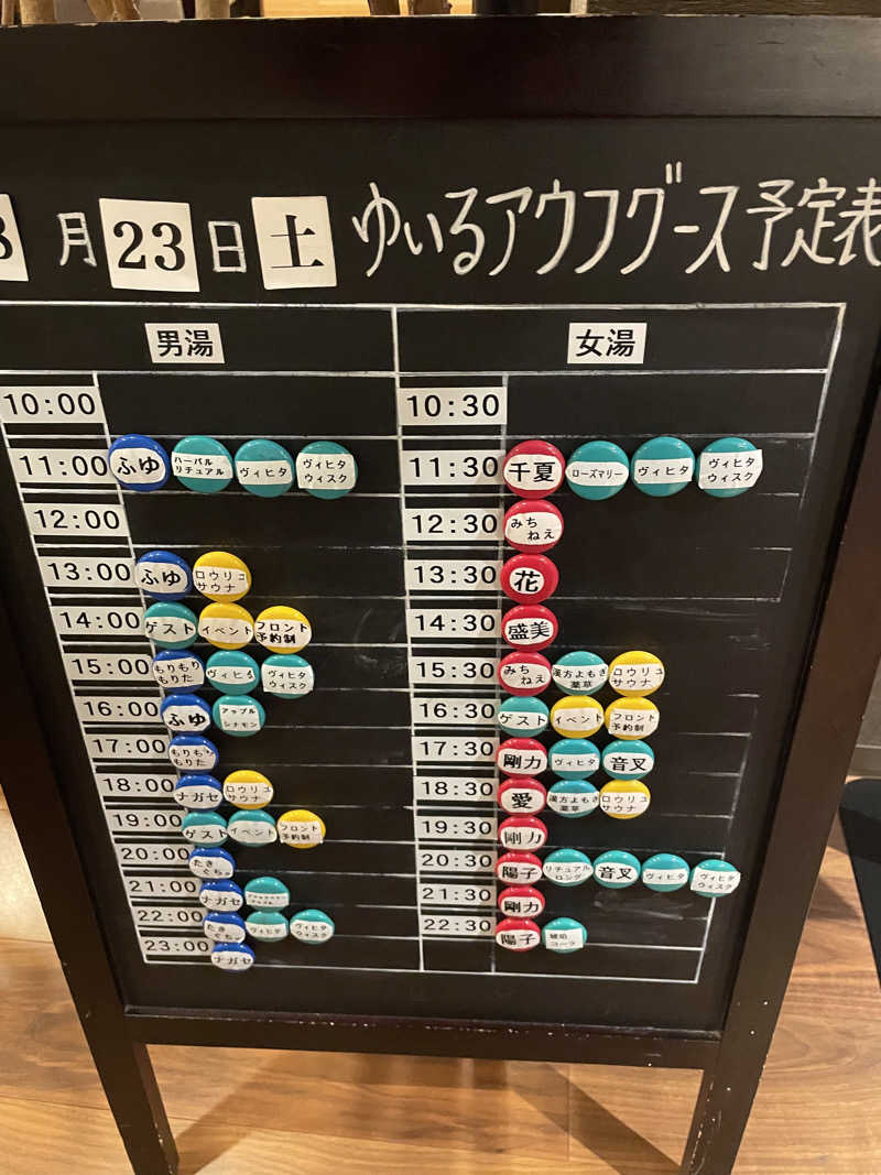 もりさんの朝日湯源泉ゆいるのサ活写真