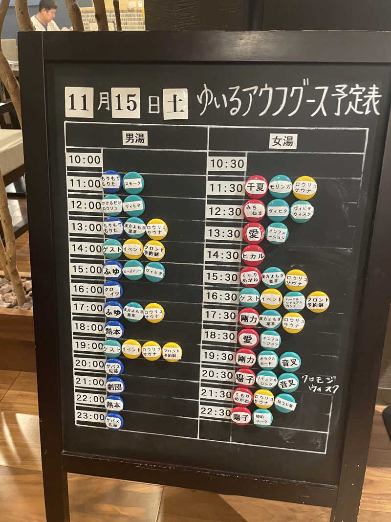 もりさんの朝日湯源泉ゆいるのサ活写真