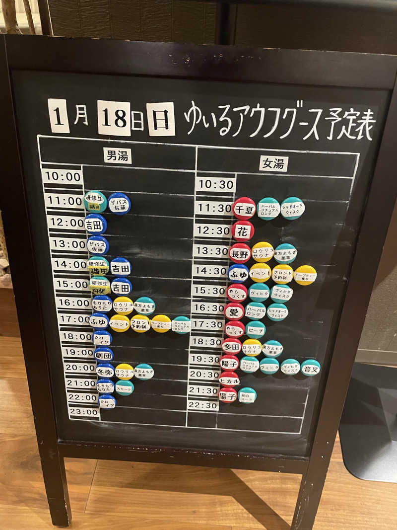 もりさんの朝日湯源泉ゆいるのサ活写真