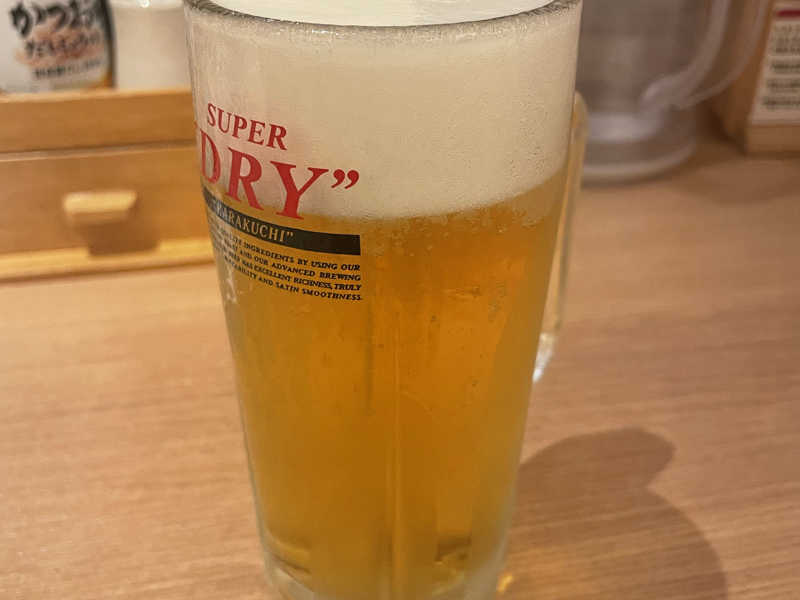 生ビール中ジョッキ