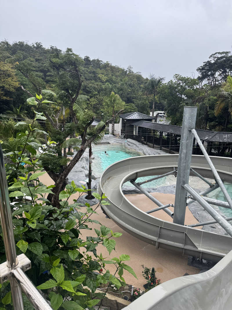 右足のあざさんの奄美温泉 大和 ハナハナビーチリゾートのサ活写真