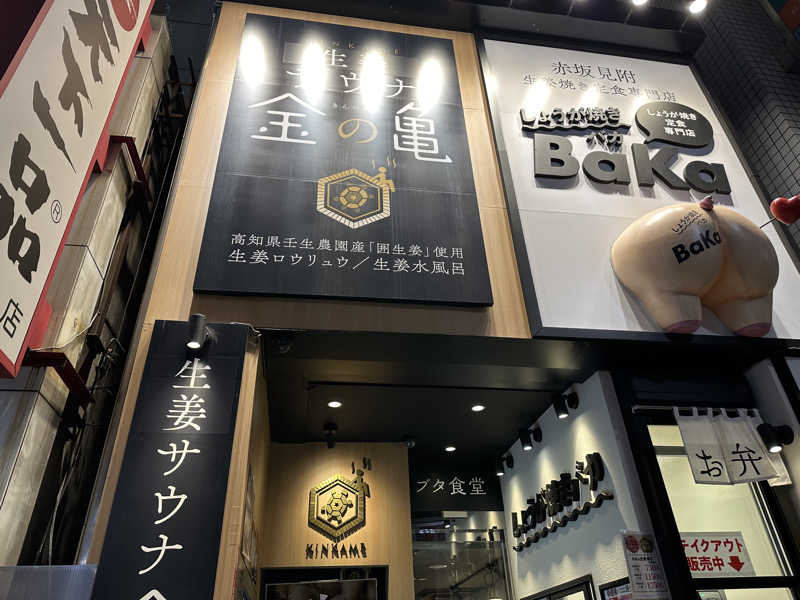 サウナーうーさんの生姜サウナ 金の亀のサ活写真