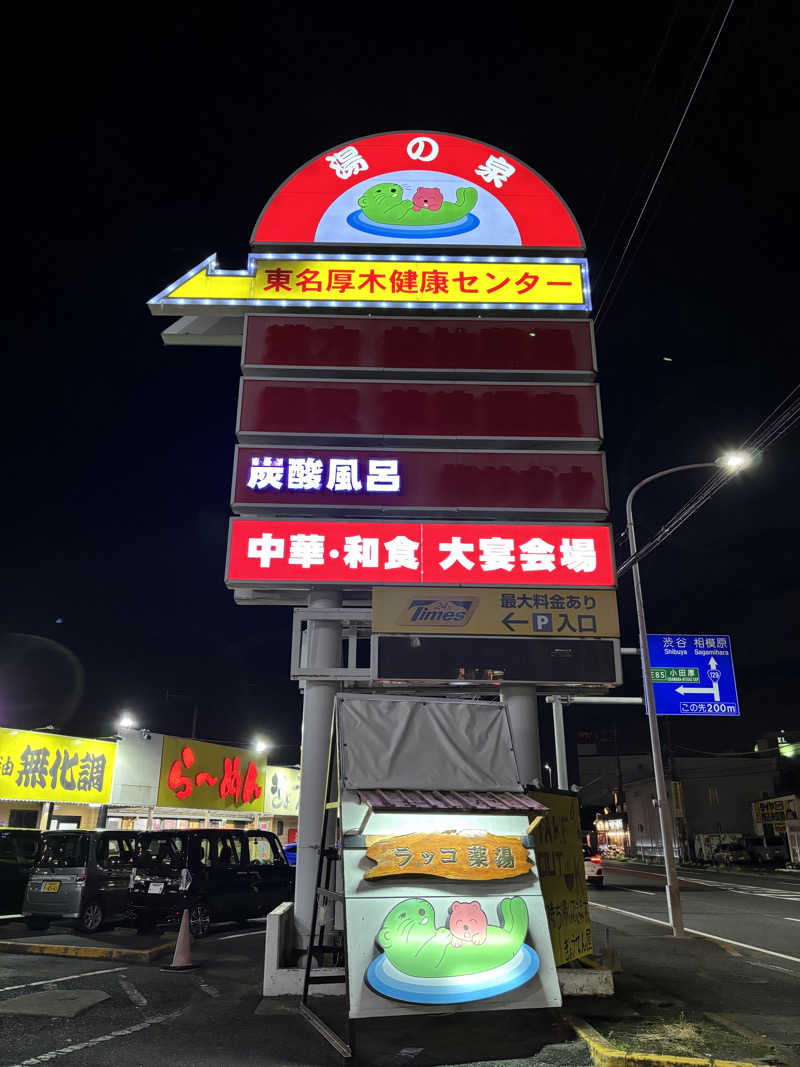 サウナにハマってしまった男さんの湯乃泉 東名厚木健康センターのサ活写真