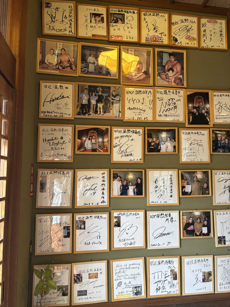 せおよぎさんの田辺温熱保養所のサ活写真