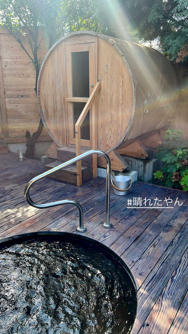 マヨネーズさんのMATKA private outdoor saunaのサ活写真