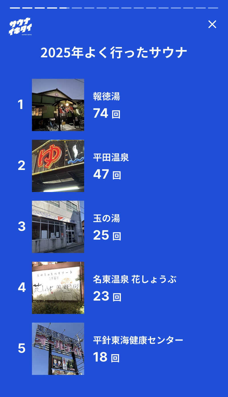 タマネギさんの玉の湯のサ活写真