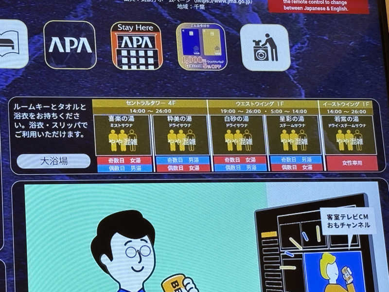ハノイ男子さんのアパホテル&リゾート 東京ベイ幕張のサ活写真