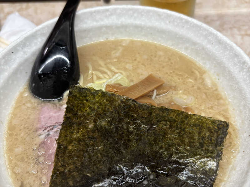 みそとんこつラーメン : 毎日サウナ 越谷店（越谷市）のサウナ飯