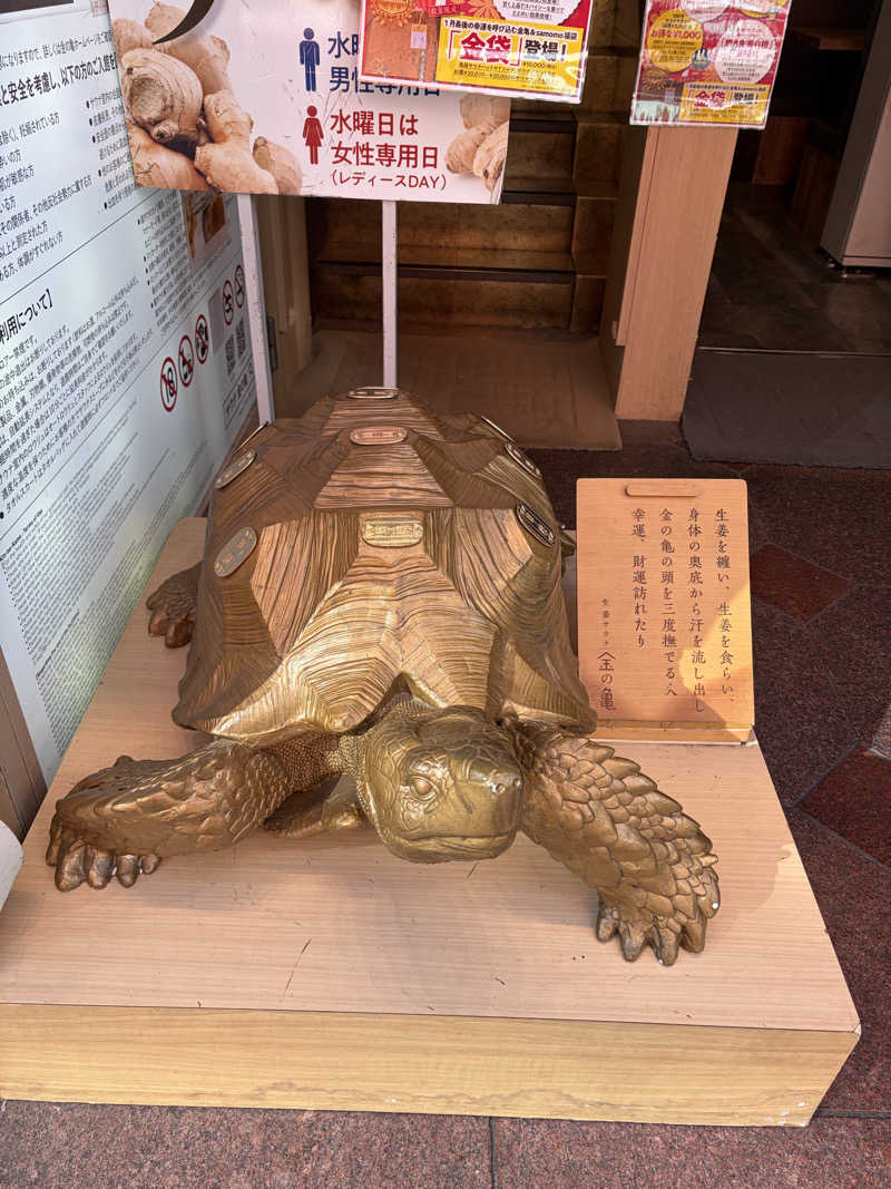 キメキメタイハーブさんの生姜サウナ 金の亀のサ活写真