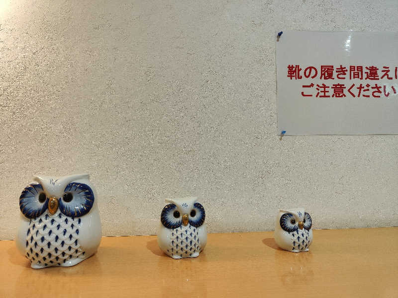 ダビデ象🐘さんのふくろうの湯のサ活写真