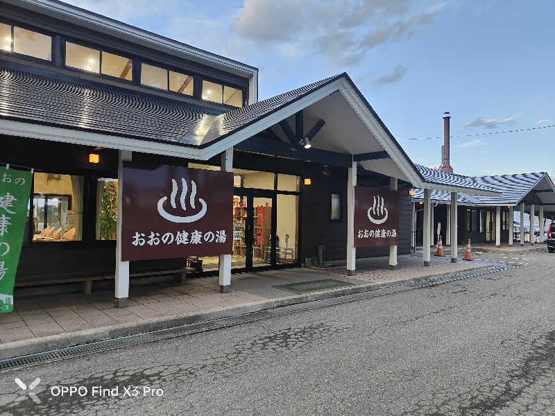 ダビデ象🐘さんのおおの健康の湯のサ活写真