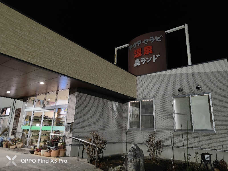 ダビデ象🐘さんのアクアセラピ温泉 森ランドのサ活写真