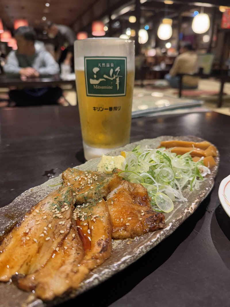 サウナ後のビール🍻さんの天然温泉 三峰のサ活写真